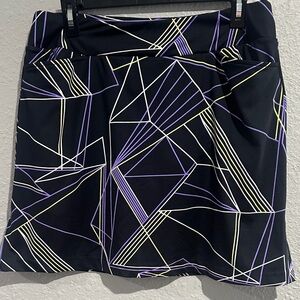 Tail Skort with Purple and White Accents size Medium